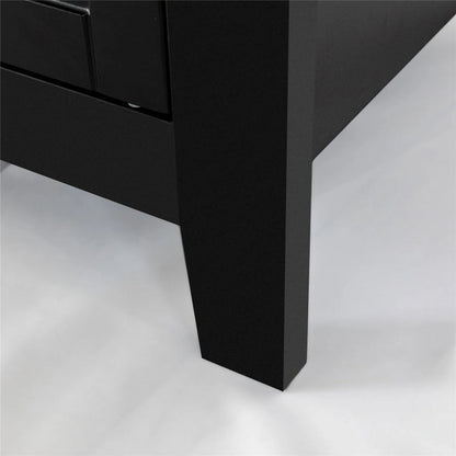 Chest of Dresser, 6 Drawer with Storage for Bedroom and Living Room, Black