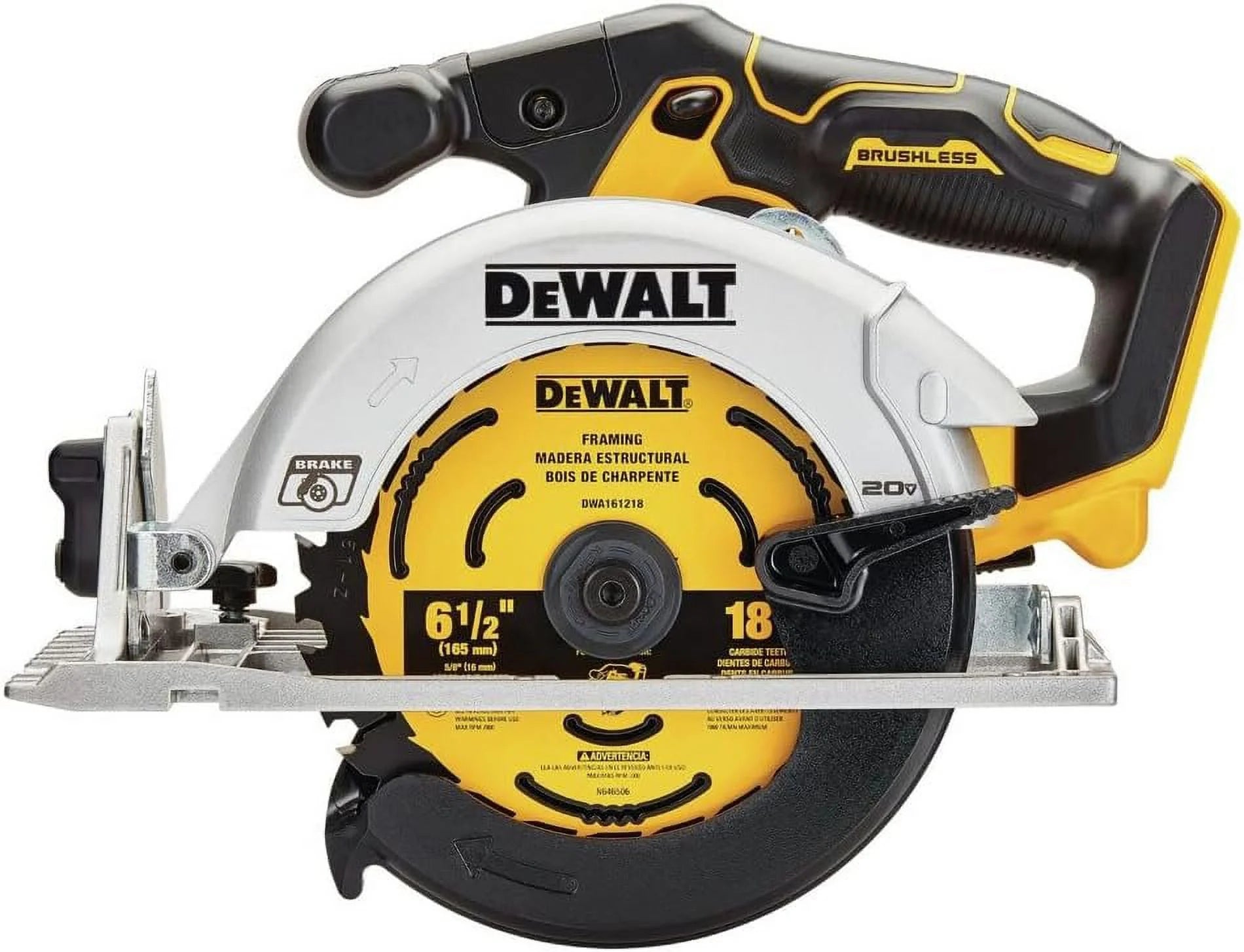 DEWALT 20V MAX Brushless Cordless Circular Saw and Drill Combo Kit with DEWALT POWERSTACK Compact Batteries DCK239E2