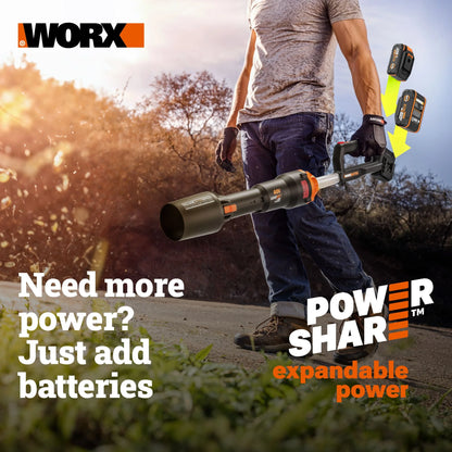 Worx WG170 20V Power Share GT Revolution 12" Cordless String Trimmer/Edger/Mini-Mower