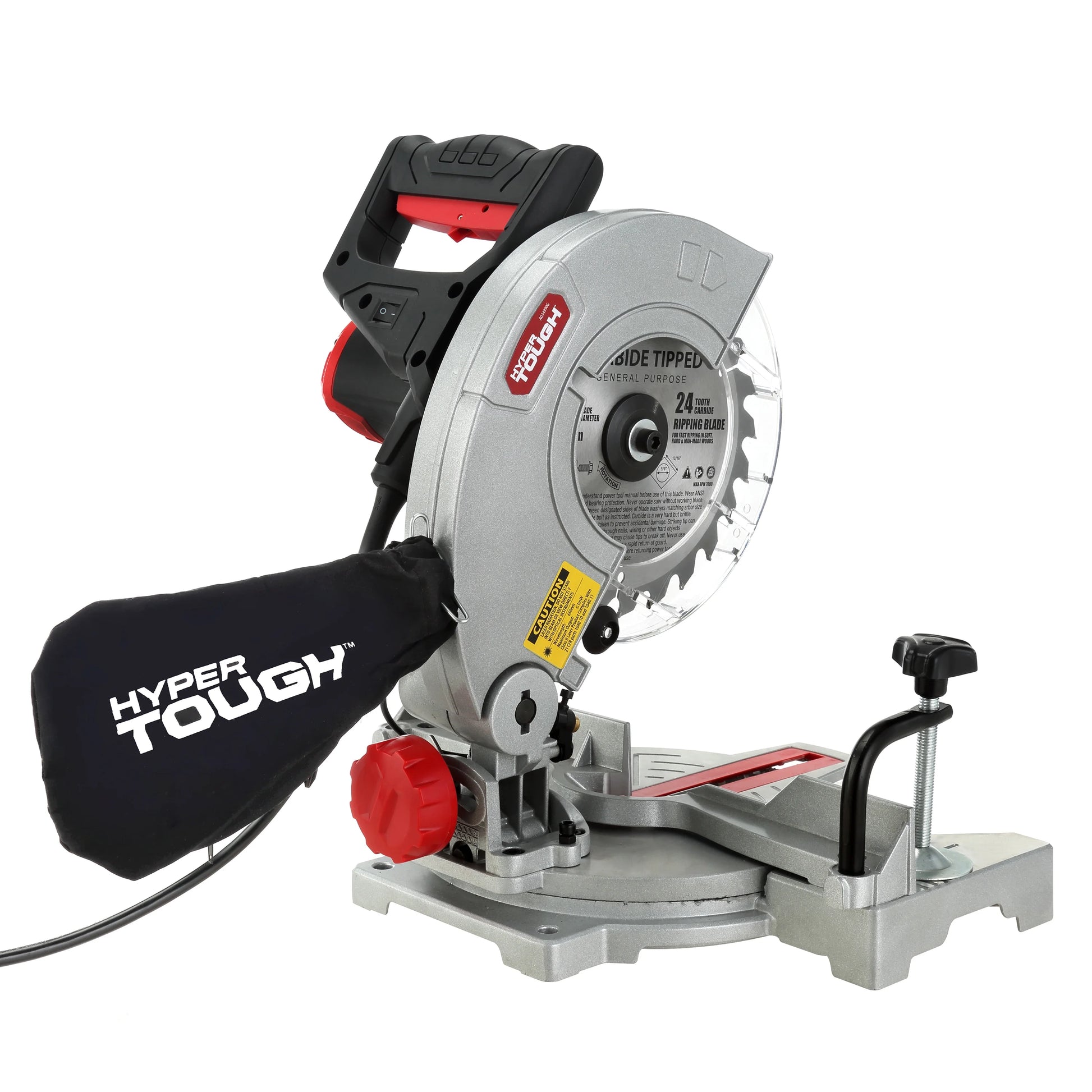 Hyper Tough 9A 7-1/4 inch Corded Compound Miter Saw, New Condition
