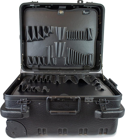 Rolling Tool Case with 2 Tool Pallets