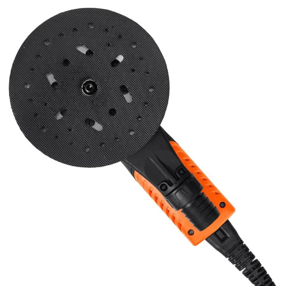 Random Orbital Sander 5 & 6-Inch, 350W Brushless Orbital Sander, 10,000 PRM 6 Variable Speed Electric Palm Sander with 20PCS Sandpapers, Dust Connector & Hose for Woodworking Detailing Sanding