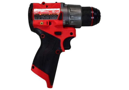 Milwaukee M12 FUEL 12V Lithium-Ion Brushless Cordless 1/2" Drill/Driver, 400 in-lbs Torque, 1,700 RPM, Compact, Lightweight Power for Drilling and Fastening-Tool Only (3403-20)