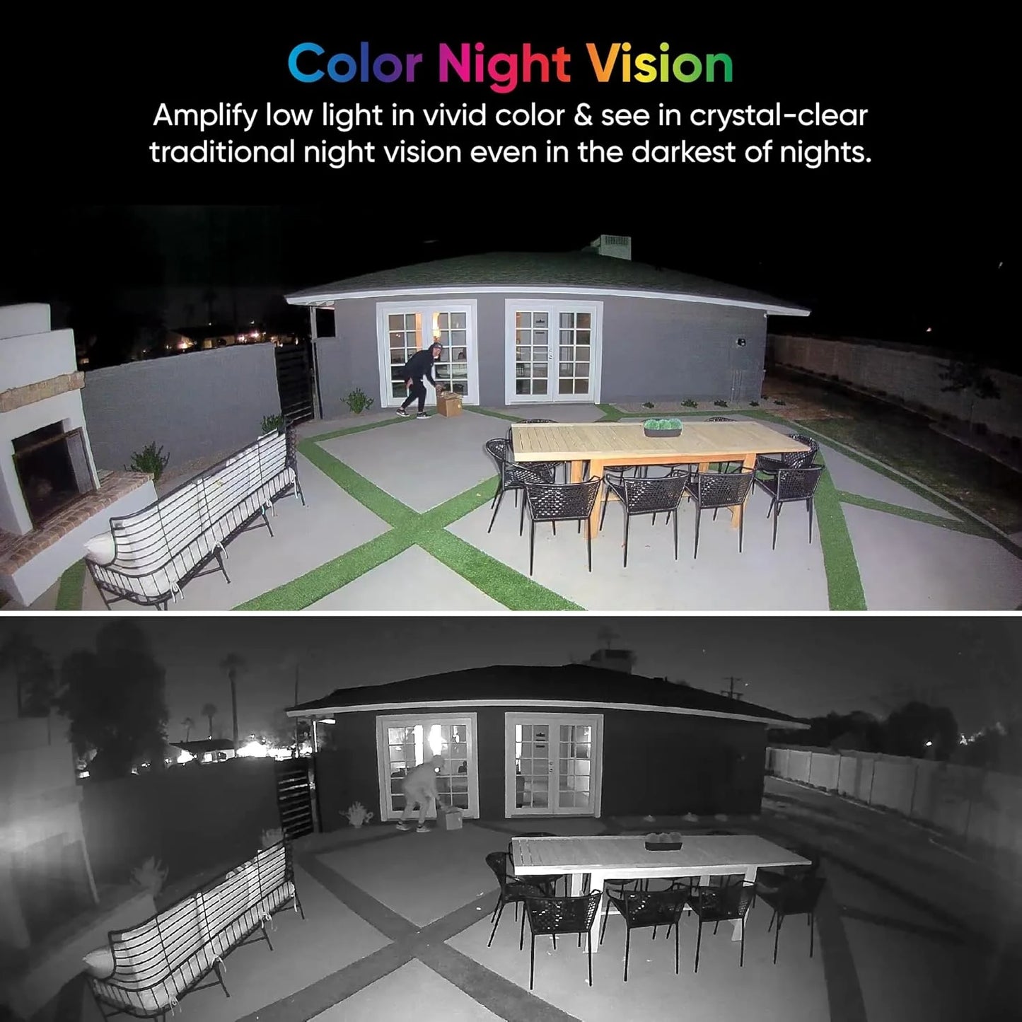 Wyze Floodlight Camera v2, 2800-Lumen LEDs, 2K HD Outdoor Security Camera, 160 Deg View, Motion Activated Light, 105db Siren, Color Night Vision, Wired