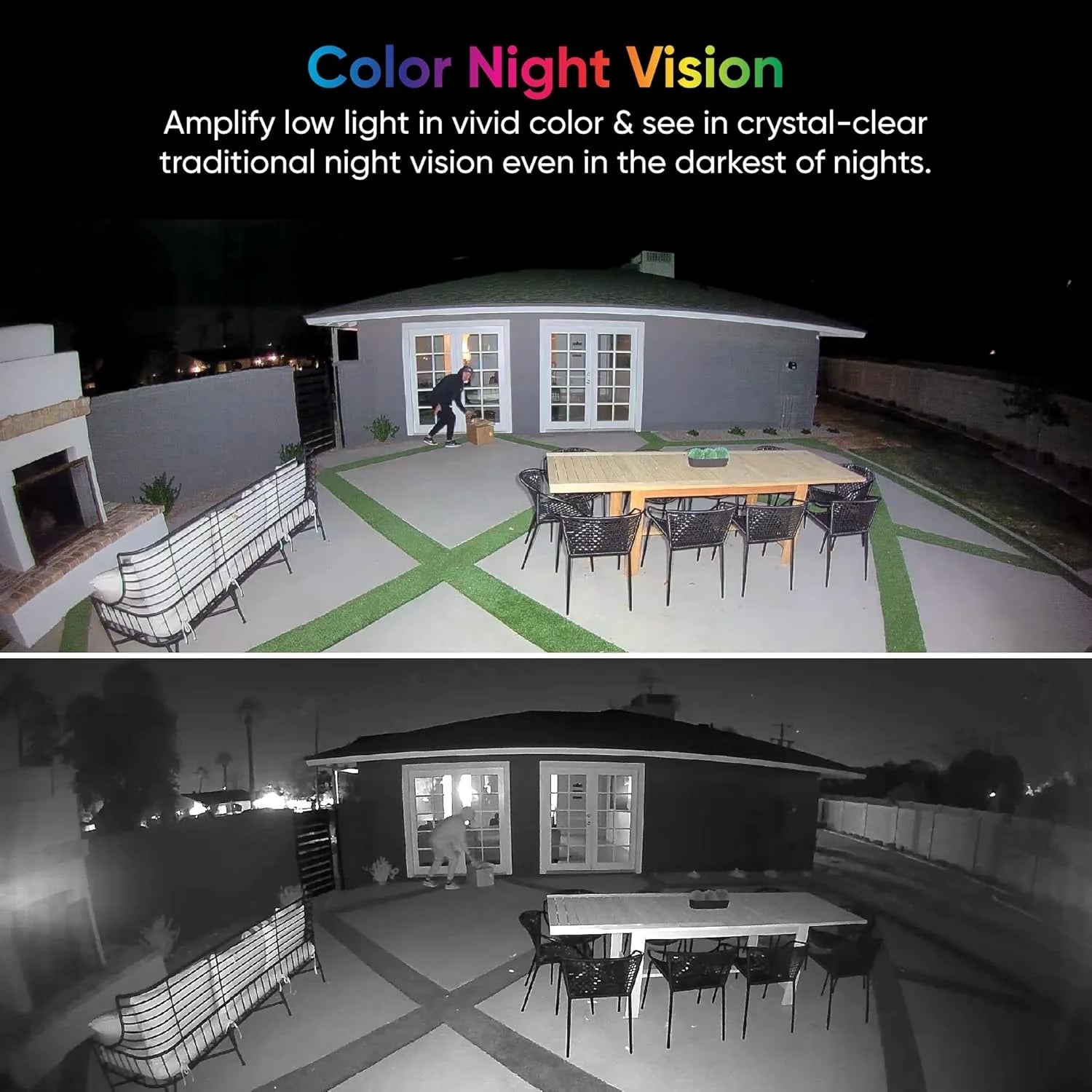 Wyze Floodlight Camera v2, 2800-Lumen LEDs, 2K HD Outdoor Security Camera, 160 Deg View, Motion Activated Light, 105db Siren, Color Night Vision, Wired