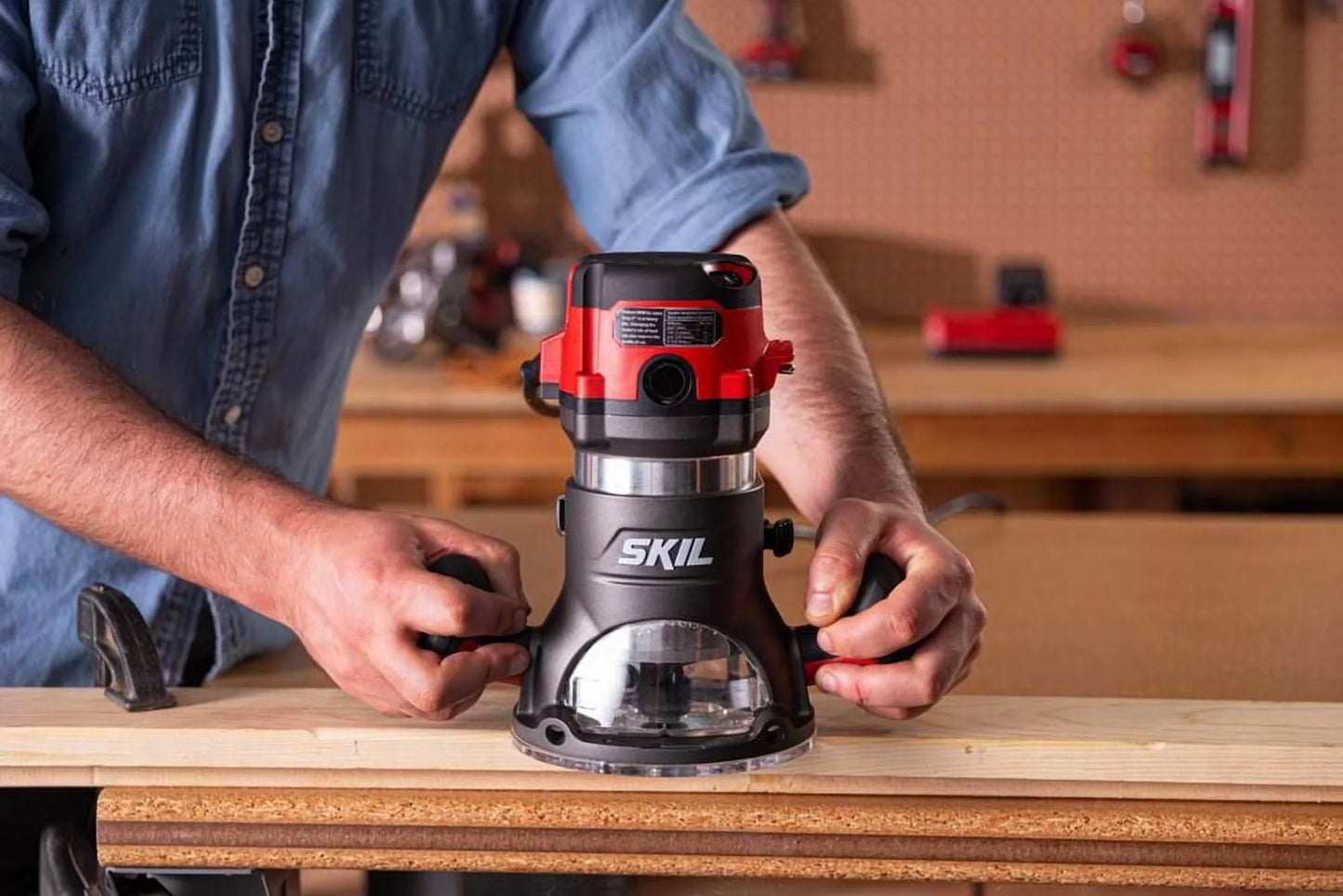 Skil RT1323-00 10 Amp Speed Control Soft Start Fixed Base Corded Router