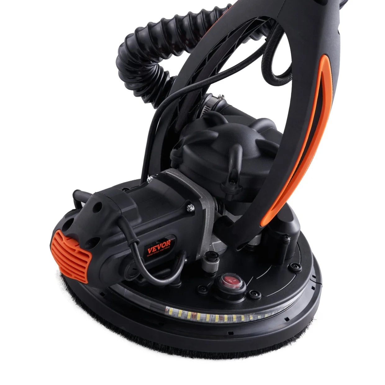 Electric Drywall Sander With Vacuum Dust Collection 900W Motor 800-1800RPM Variable Speed Foldable Handle For Home Renovation And Professional Wall Sanding