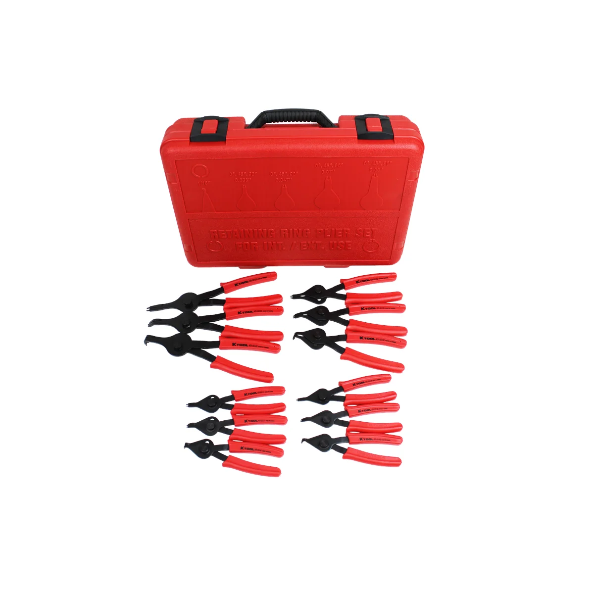 K-Tool International KTI-55112 Snap Ring Plier Set