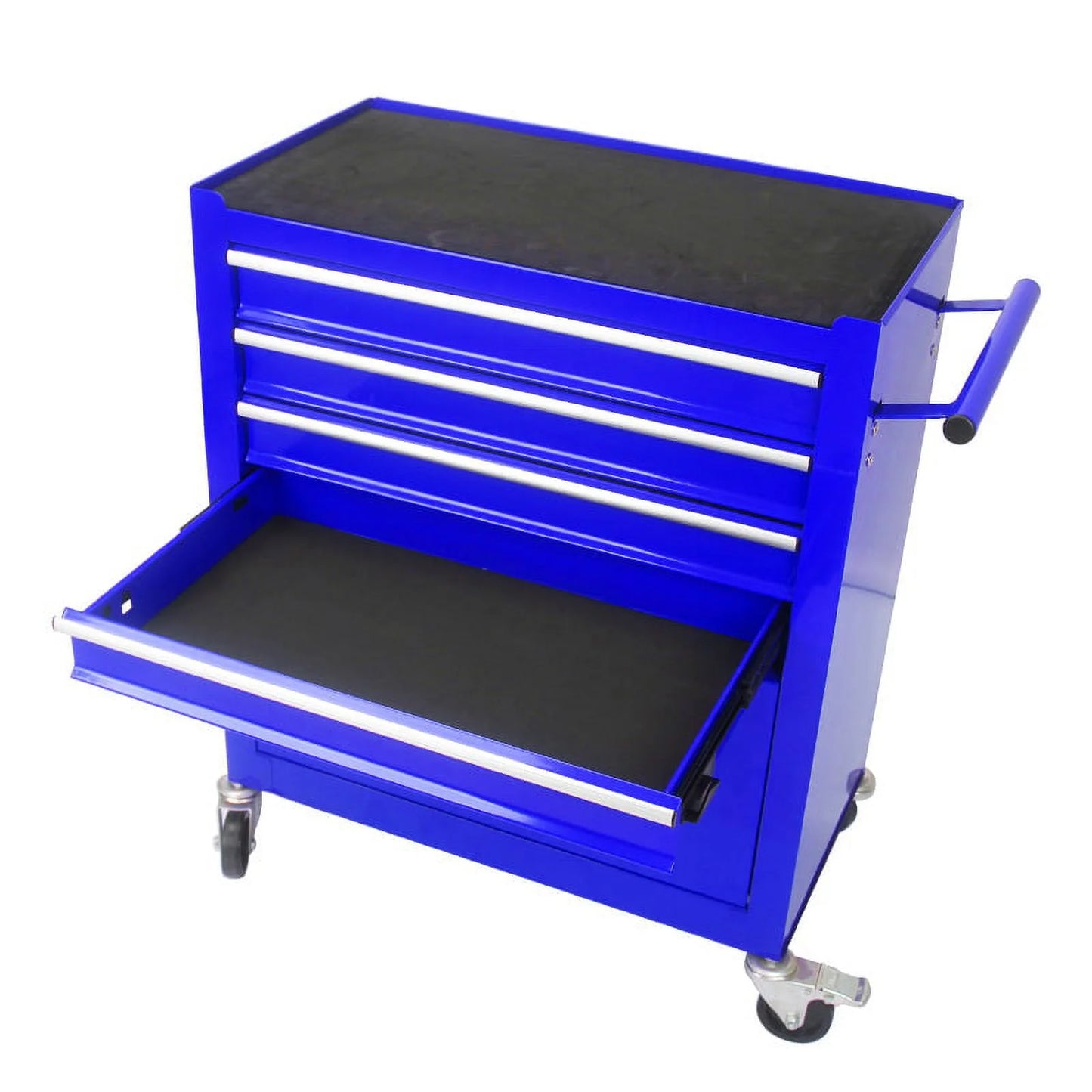 Yesfshion Mechanics Rolling Tool Storage Cabinet 4 Drawer Tool Chest Cart with Wheels for Repair Projects Workshop Home