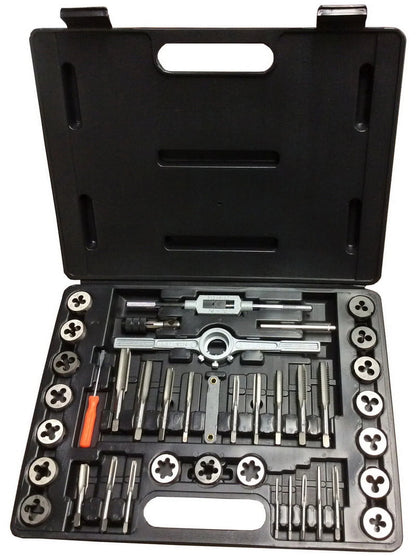 3.00mm - 12.00mm HSS with Round Die Die and Tap, DWT40PC-HS-MM-ROUND