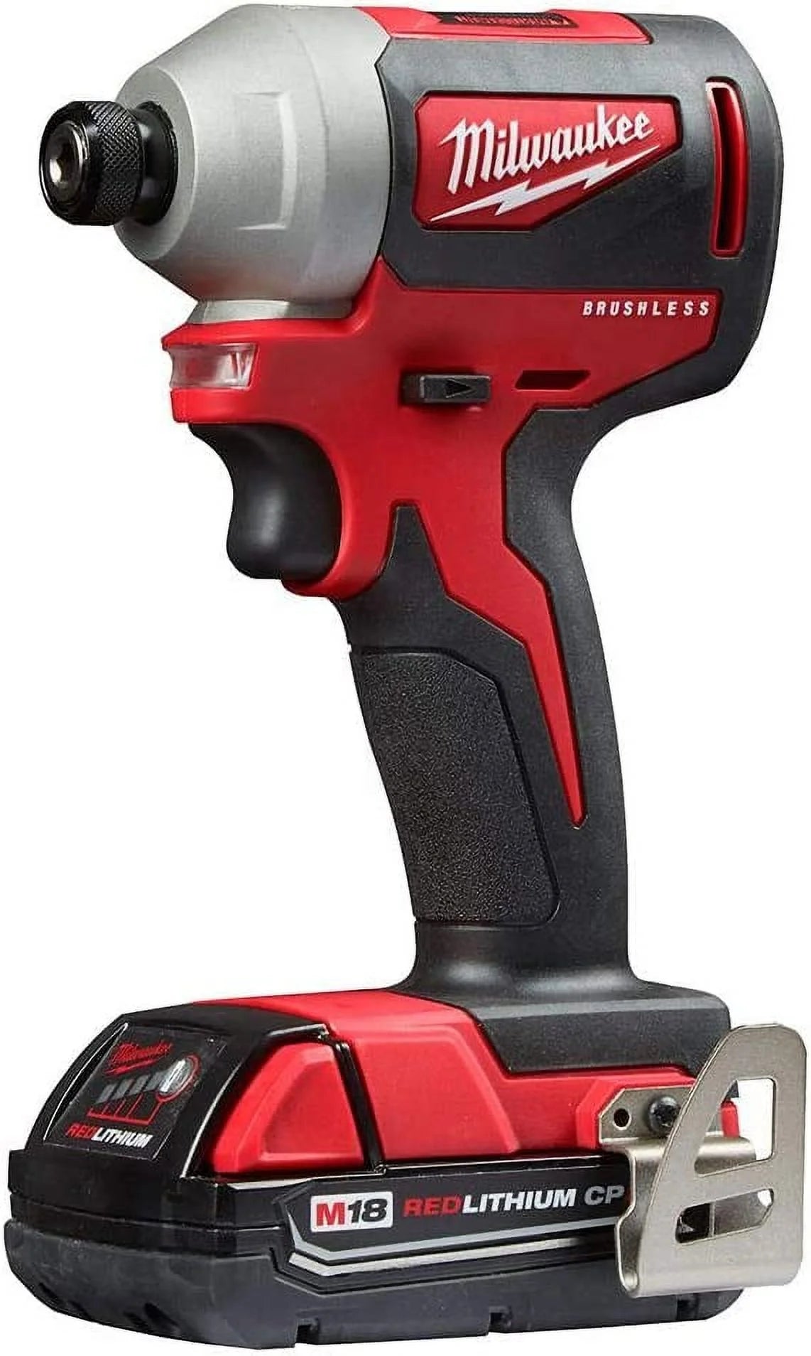 Milwaukee 2799-22CXP M18 Combo Kit 18-Volt Lithium-Ion Cordless Compact Brushless Hammer Drill Impact Combo Kit