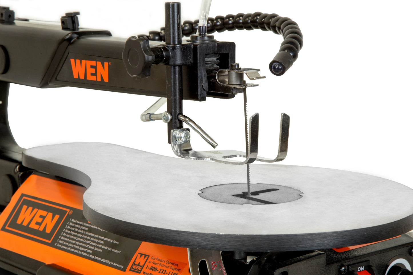 WEN 16-Inch Two-Direction Variable Speed Scroll Saw, 3921