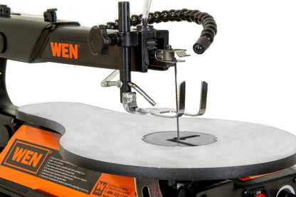 WEN 16-Inch Two-Direction Variable Speed Scroll Saw, 3921