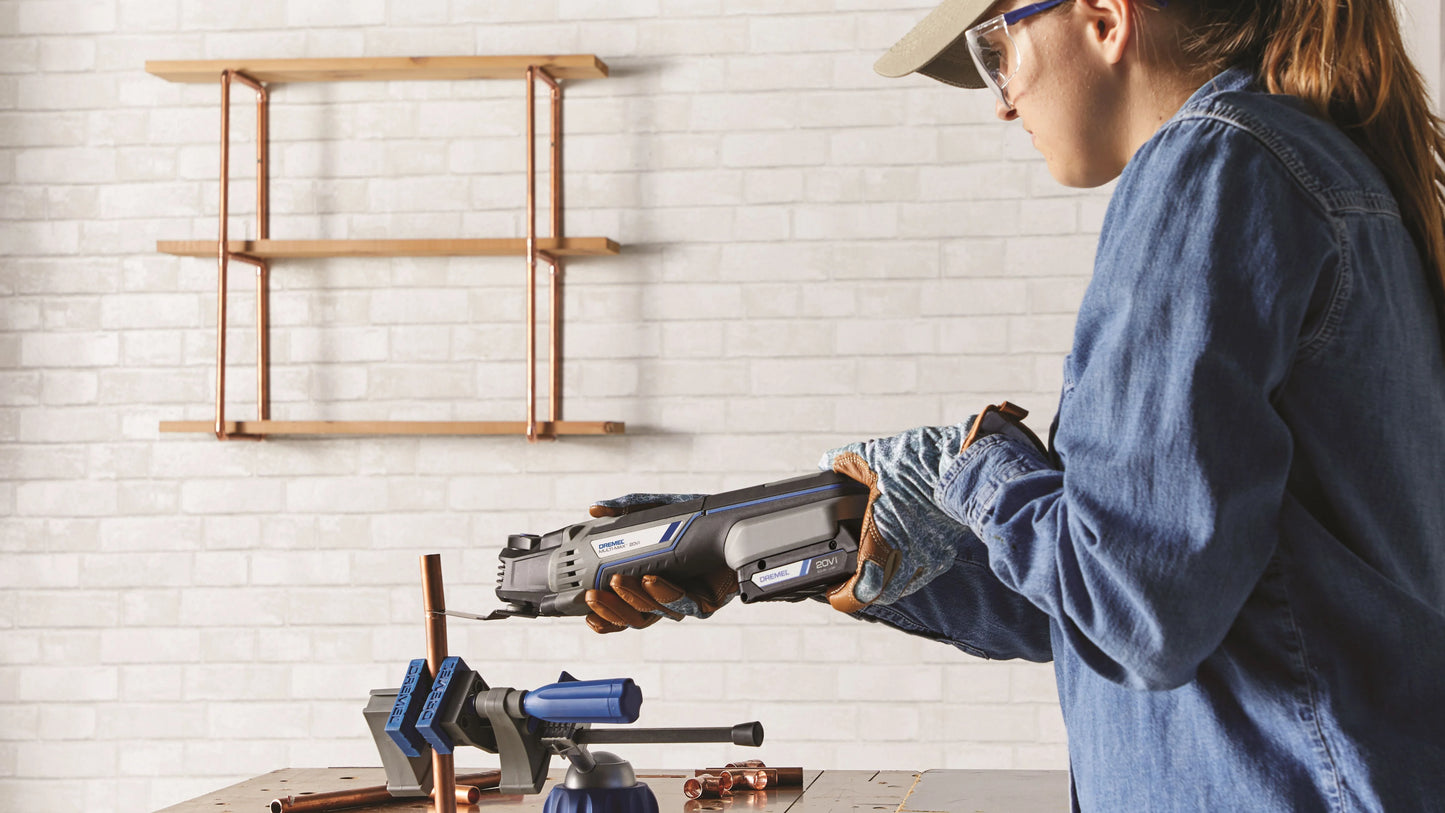 Dremel MM20V-01 Multi-Max - Quick Lock Cordless Oscillating Multi-Tool Kit (One Battery)