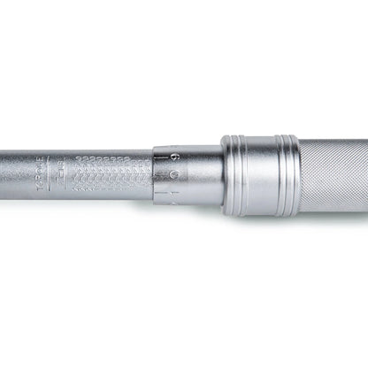Capri Tools 30-250 Foot Pound Industrial Torque Wrench, 1/2" Drive, Matte Chrome
