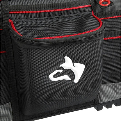 Husky 16 in. Large Mouth Tool Bag with Tool Wall