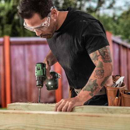 Metabo HPT 18V MultiVolt Cordless Driver Drill Kit | 620 in-lbs of Torque | Compact | Reactive Force Control | 22 + 1 Clutch Settings | LED Light | Belt Hook | Lifetime Tool Warranty | DS18DEX