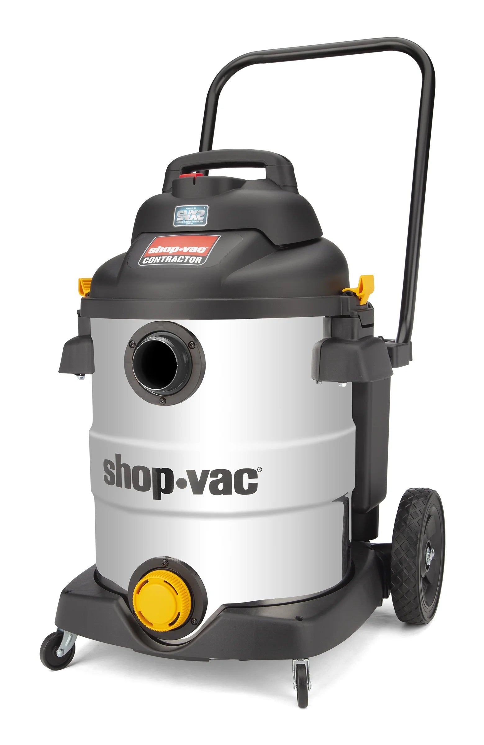 Shop-Vac 12 Gallon 6.5 Peak HP Wet Dry Contractor Series Stainless Steel Vacuum, Model 9627706