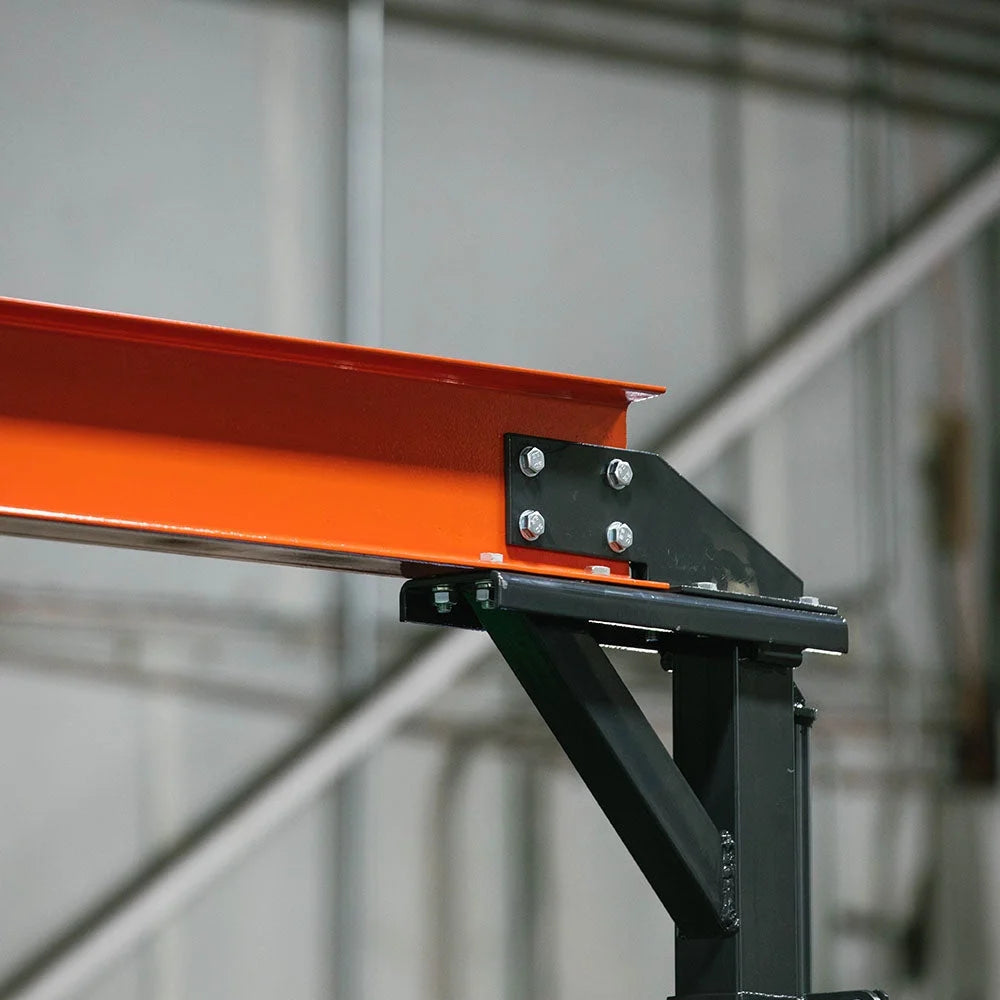 Titan Attachments Telescoping Gantry Crane, 2 Ton Capacity, Shop Lift Hoist