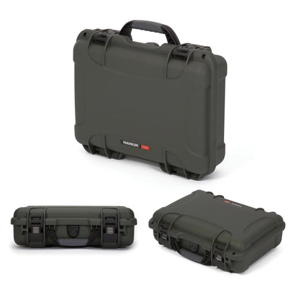 Nanuk 910 Professional Gun Case, Military Approved, Waterproof and Shockproof - Olive