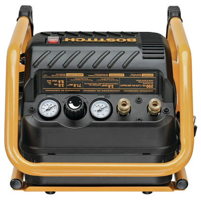 Bostitch BTEC 2.5 Gallon 200 PSI Quiet Portable Electric Trim Air Compressor
