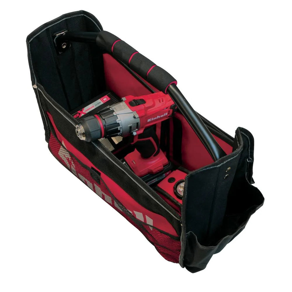 Einhell TE-CD 18/2 Li 18-Volt Power X-Change Cordless Drill Workshop Power Tool Kit, 3/8-Inch, W/1.5-Ah Battery