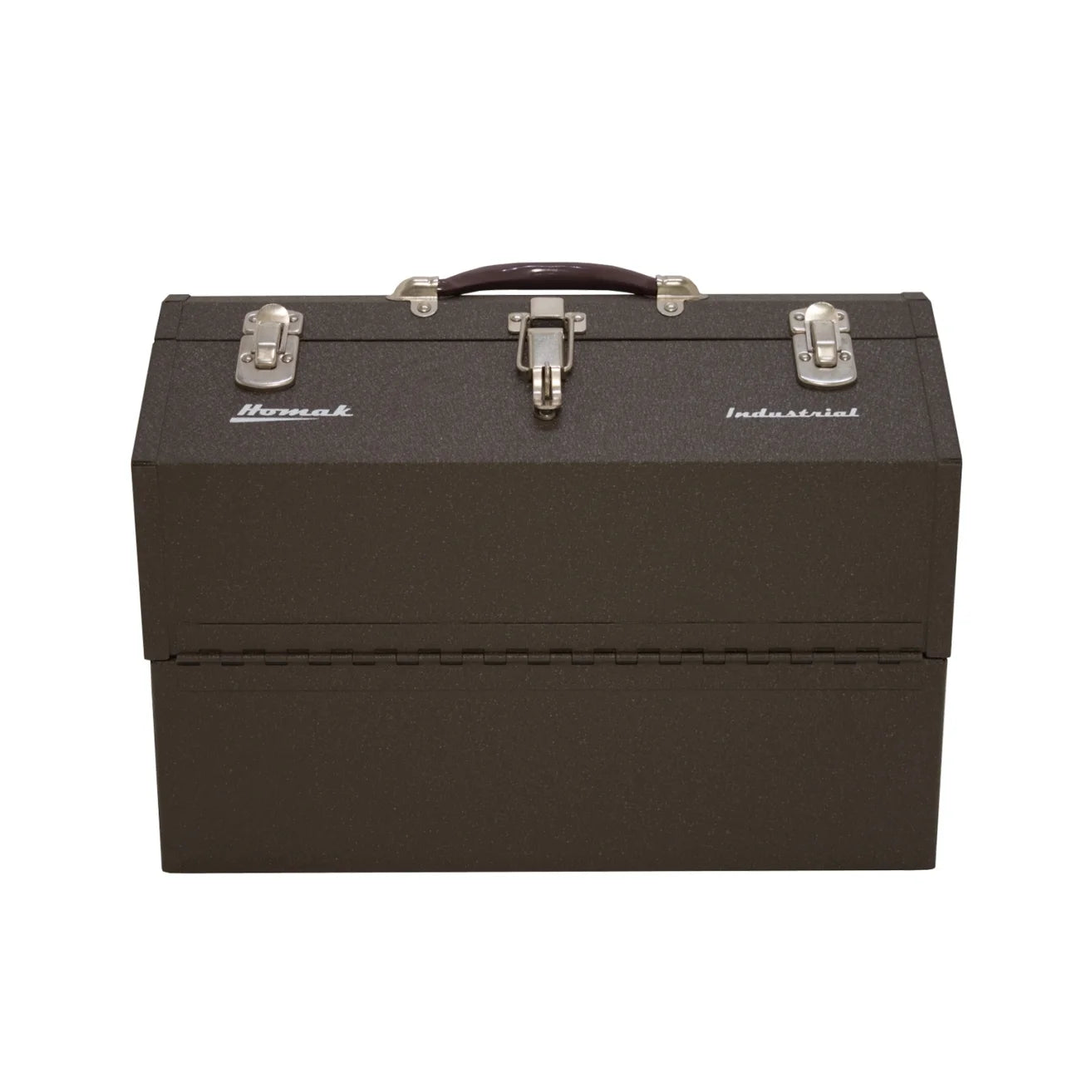 Homak BW00210220 Steel Industrial Expanding Cantilever 22 Inch Toolbox, Brown