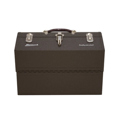 Homak BW00210220 Steel Industrial Expanding Cantilever 22 Inch Toolbox, Brown