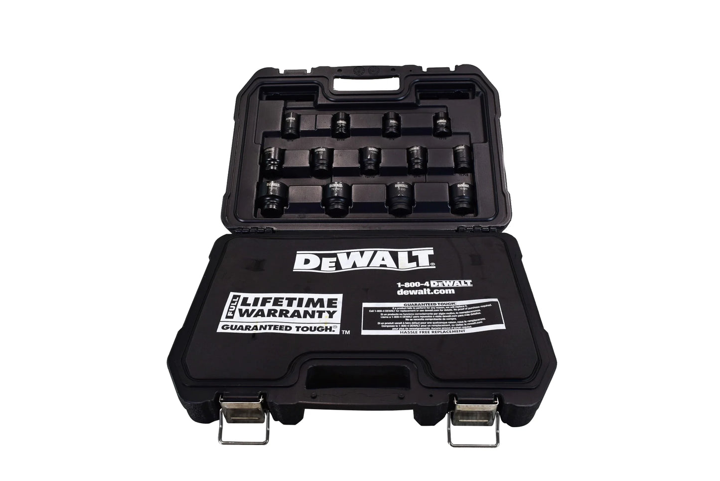 Dewalt Dwmt19244, 1/2-inch Oxide Finish Impact Socket Wrench & Set, 28 Pieces