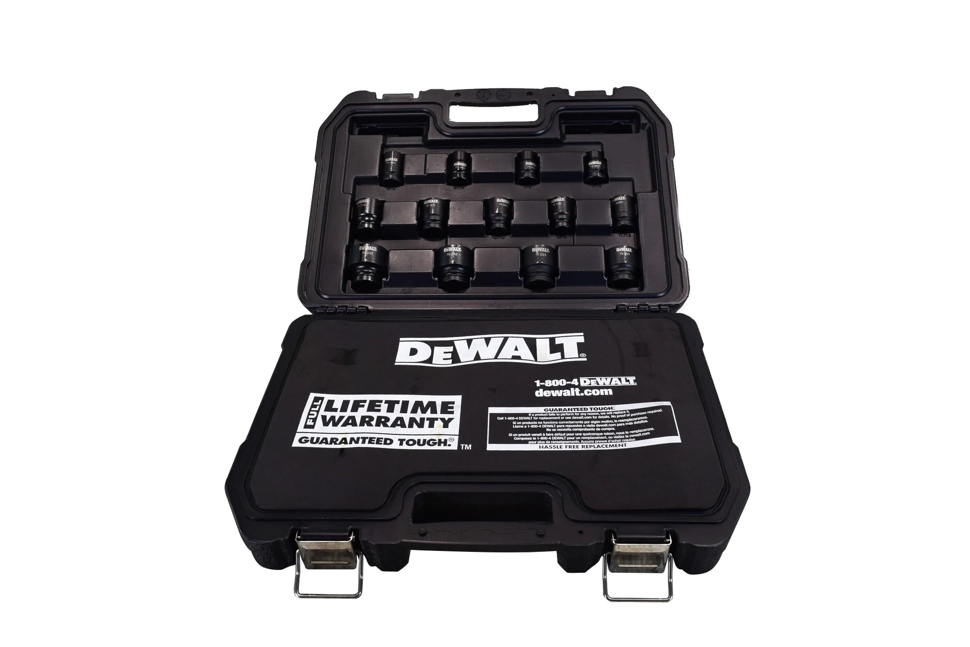 Dewalt Dwmt19244, 1/2-inch Oxide Finish Impact Socket Wrench & Set, 28 Pieces