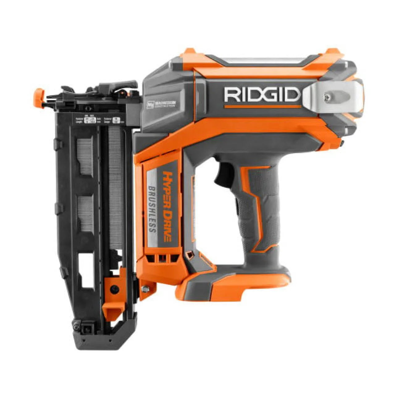 Ridgid HyperDrive 16 Gauge 18v Brushless 2-1/2 In. Straight Finish Nailer
