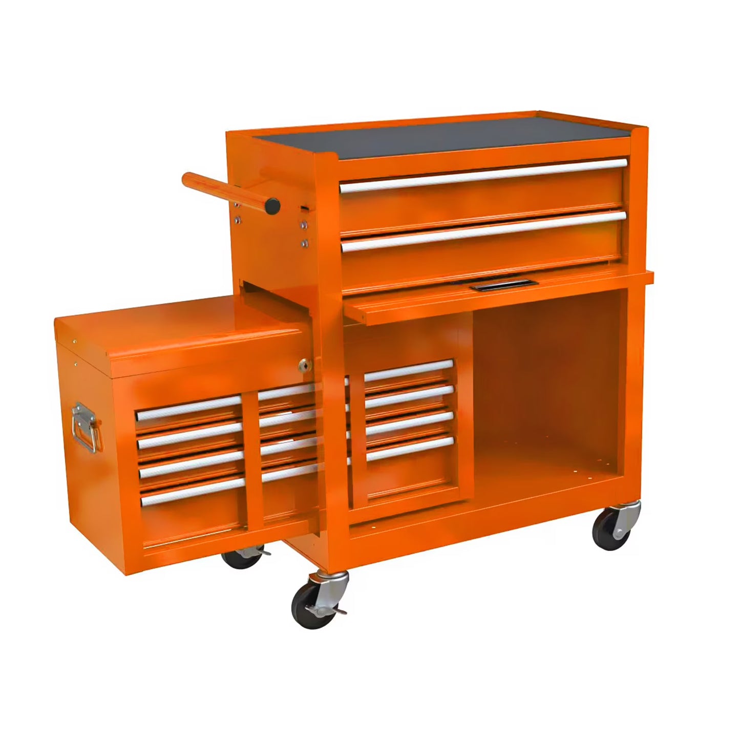 High Capacity Rolling Tool Chest with Wheels and Drawers, 8-Drawer Tool Storage Cabinet