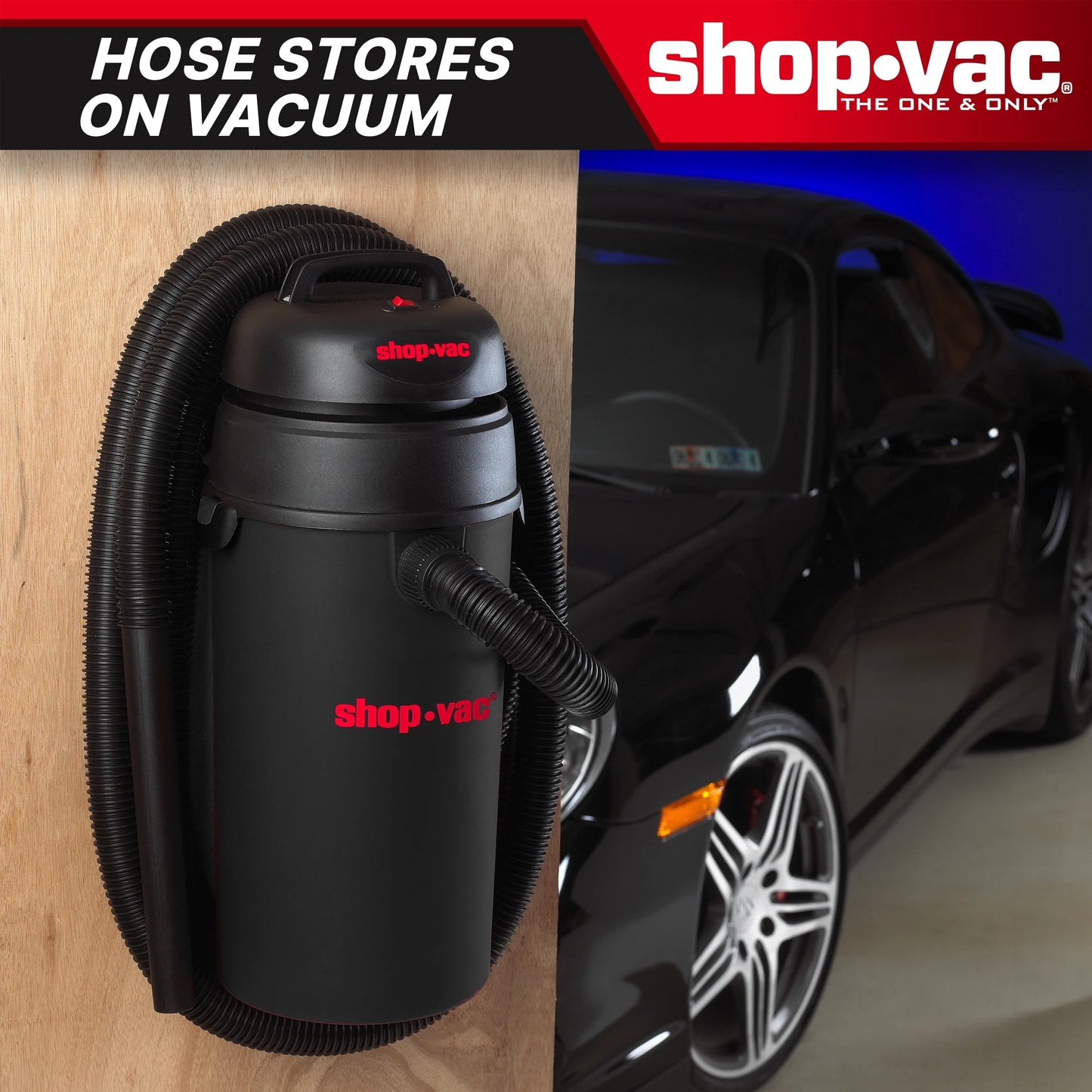 Shop-Vac 5 Gallon 5.0 PHP Wall Wet & Dry Vacuum