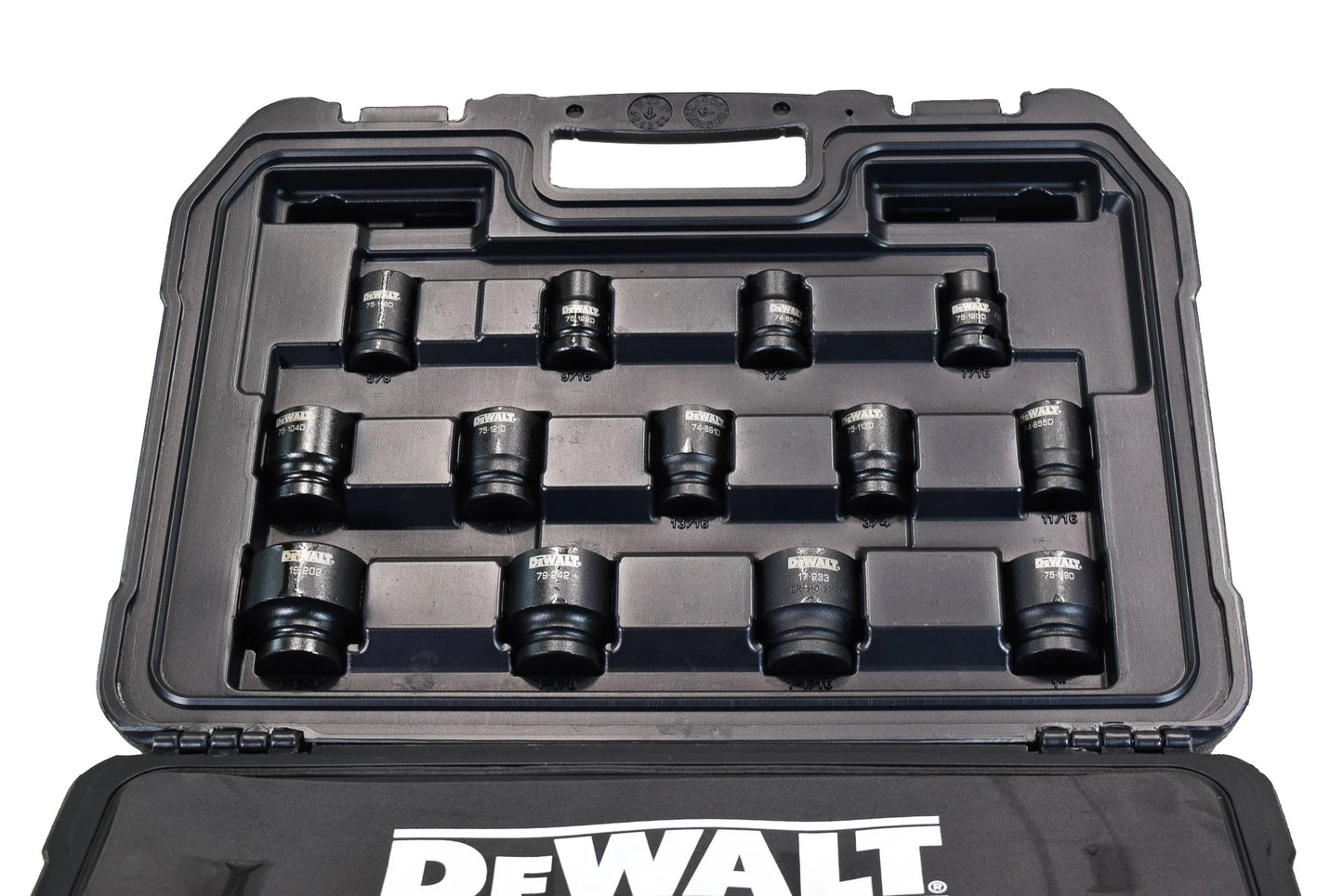 Dewalt Dwmt19244, 1/2-inch Oxide Finish Impact Socket Wrench & Set, 28 Pieces