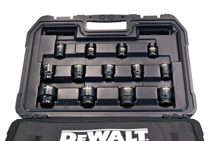 Dewalt Dwmt19244, 1/2-inch Oxide Finish Impact Socket Wrench & Set, 28 Pieces