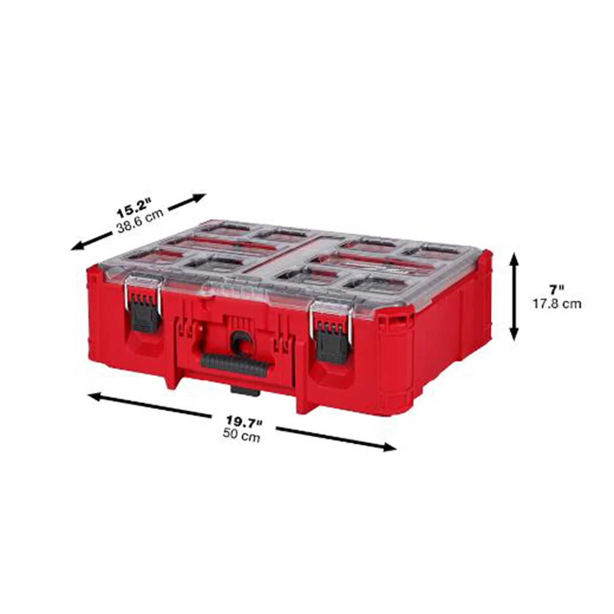 Milwaukee 48-22-8432 PACKOUT Deep Organizer with Clear Lid