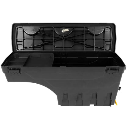 CCIYU 2Pcs Lockable Truck Bed Storage Tool Boxes Compatible for Jeep for Gladiator 2020 2021 2022 2023 Black Tool Box Drawer Set, Rear Wheel Well Toolbox (Driver Side & Passenger Side)
