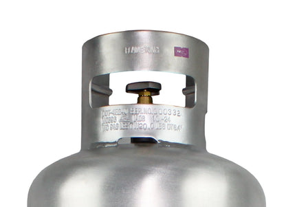 Flame King 40LB Aluminum Propane Tank with Premium OPD Valve, Corrosion-Resistant and Rust-Free
