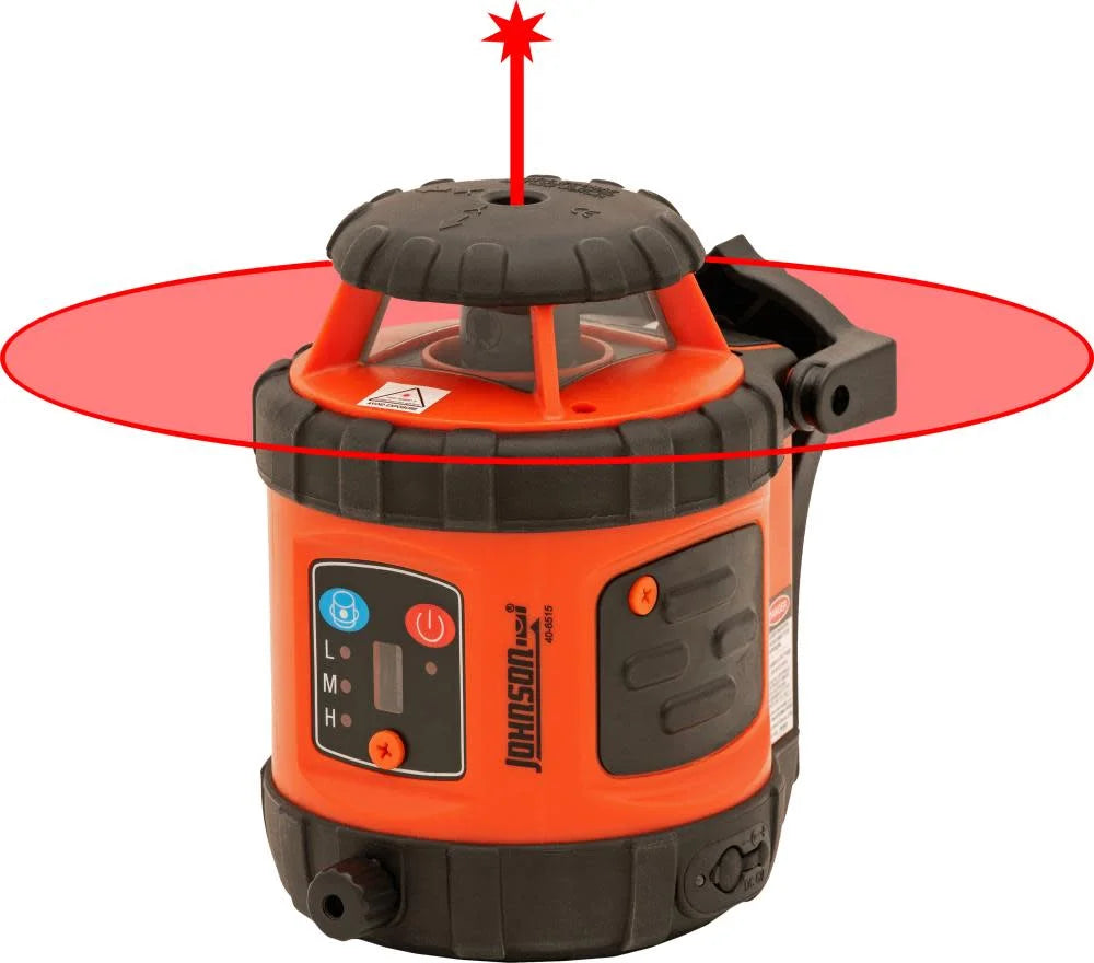 Johnson Level Self-Leveling Horizontal Rotary Laser System