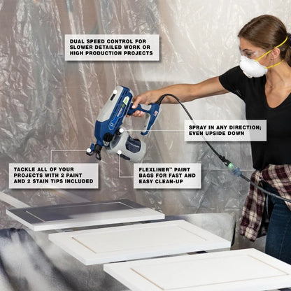Graco Truecoat 360 Dual Speed Plus Airless Paint Sprayer