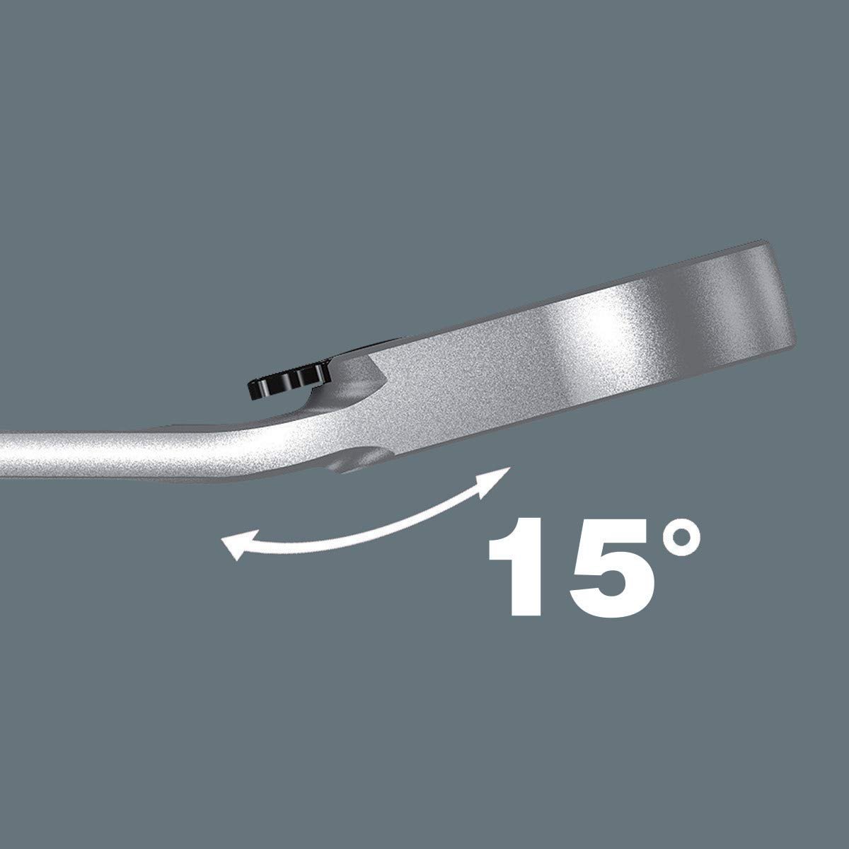 Wera 020090 Joker Combination Wrench with Switch 4 Piece Set - Metric