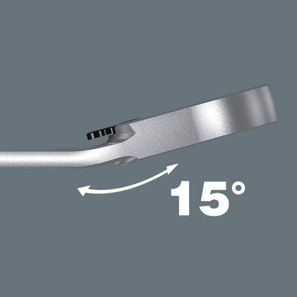 Wera 020090 Joker Combination Wrench with Switch 4 Piece Set - Metric