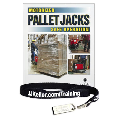 Motorized Pallet Jacks: Safe Operation English DVD Training Video - J. J. Keller & Associates - Training regarding The Safe Operation & Dangers of Walkies & walkie-Rider Motorized Pallet Jack Trucks