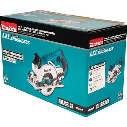 Open Box Makita 18V 7-1/4 in. Cordless Brushless Circular Saw Tool Only