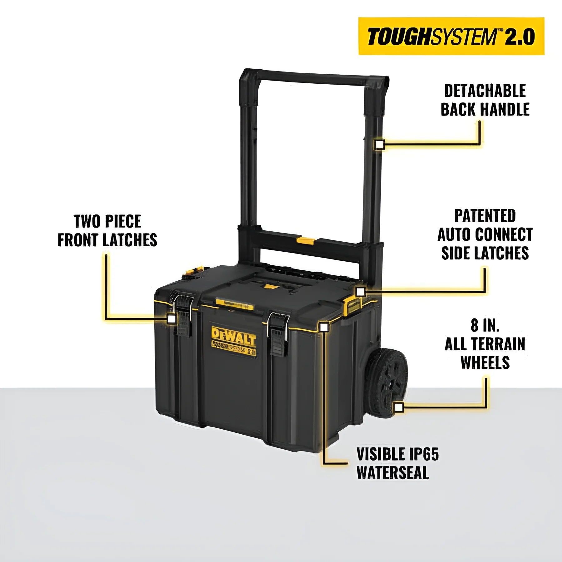 TOOL BOX ROLLING 19.6"L (Pack of 1)