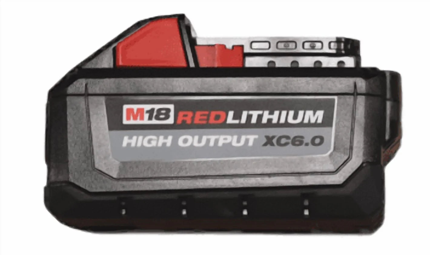Milwaukee 48-11-1862 M18 REDLITHIUM HIGH OUTPUT XC 6.0Ah Battery Pack (2pc)