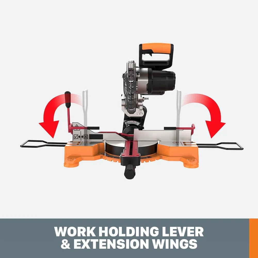 Worx WX845L 20V Power Share 7.25" Cordless Sliding Compound Miter Saw (Battery & Charger Included)