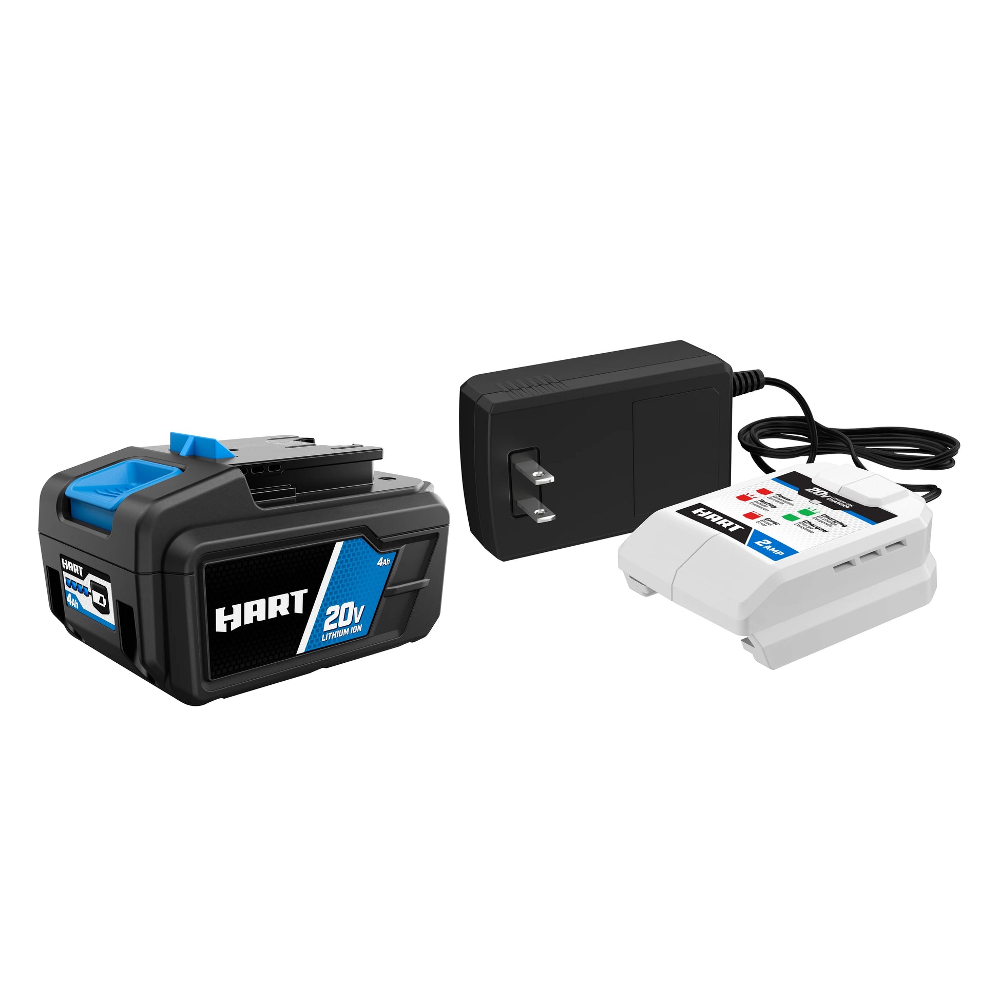 HART 20-Volt Brushless 7-1/4 Inch Circular Saw with 4Ah Battery and Charger Starter Kit Bundle