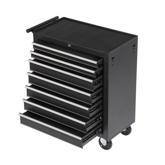 7-Drawer Rolling Tool Chest with Wheels - Heavy-Duty Tool Storage Cart for Garage, Workshop, or Job Site