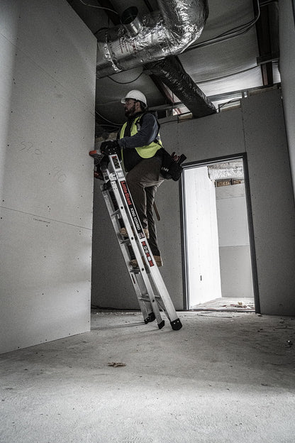 Little Giant Ladder Systems King Kombo 6'-10' Aluminum 3-in-1 Combo Ladder, Type 1A - 300 lbs. Rated